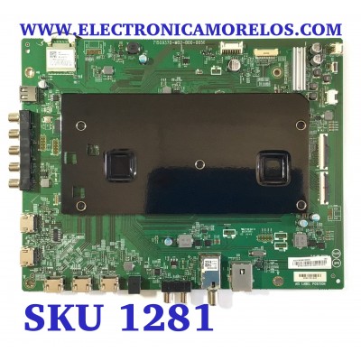 MAIN PARA SMART TV VIZIO 4K RESOLUCION ( 3840x260 ) HDR  / NUMERO DE PARTE XICB0QK016 / 715G9370-M02-B00-005K / (X)XICB0QK016 / BPRHTIKX4 / S1812213948 / MODELO P75-F1 LTMAXJ
